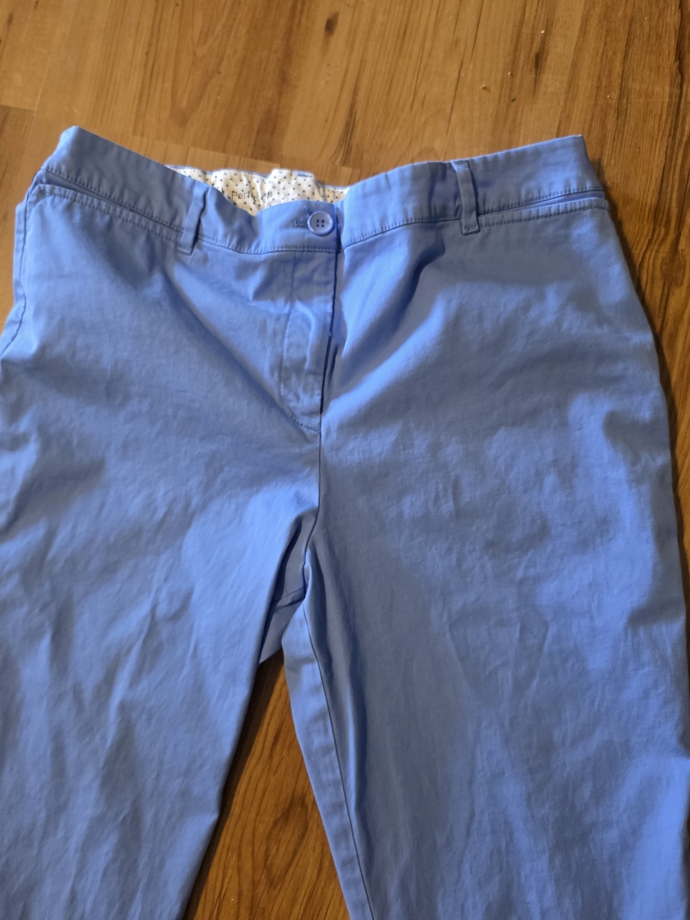 Talbots Light Blue Cropped Pants